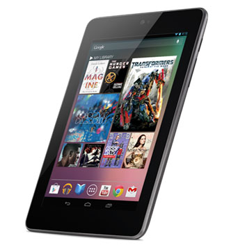 Specs overview of Google Nexus 7 Tablet