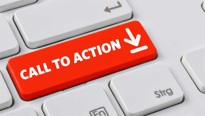 adding call to action buttons in the end of every blog post